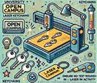 レーザー加工でキーホルダーを作ろう